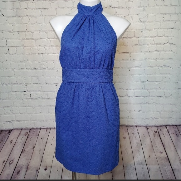 Betsey Johnson Dresses & Skirts - Betsey Johnson Royal Blue Wrap Dress Size 4
